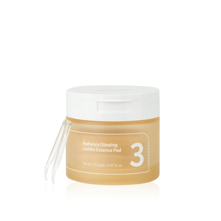 [Numbuzin] No.3 Radiance Glowing Jumbo Essence Pad 70Pads 150ml