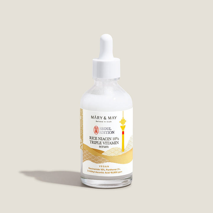 [Mary&May] Rice niacinamide 10% Triple Vitamin Serum 80ml