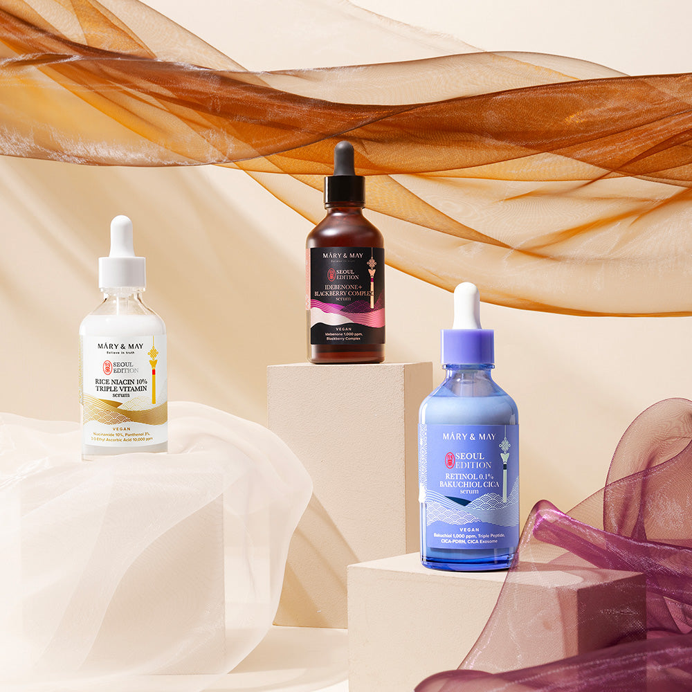 [Mary&May] Rice niacinamide 10% Triple Vitamin Serum 80ml