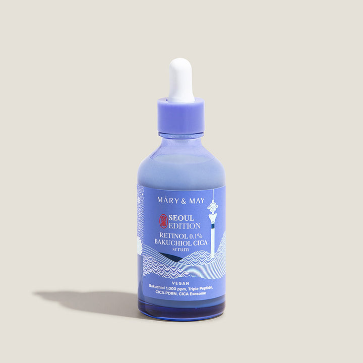 [Mary&May] Idebenone+Blackberry Complex Serum_80ml+[Mary&May] Rice niacin 10% Triple Vitamin Serum 80ml+[Mary&May] Retinol 0.1% Bakuchiol Cica Serum 80ml