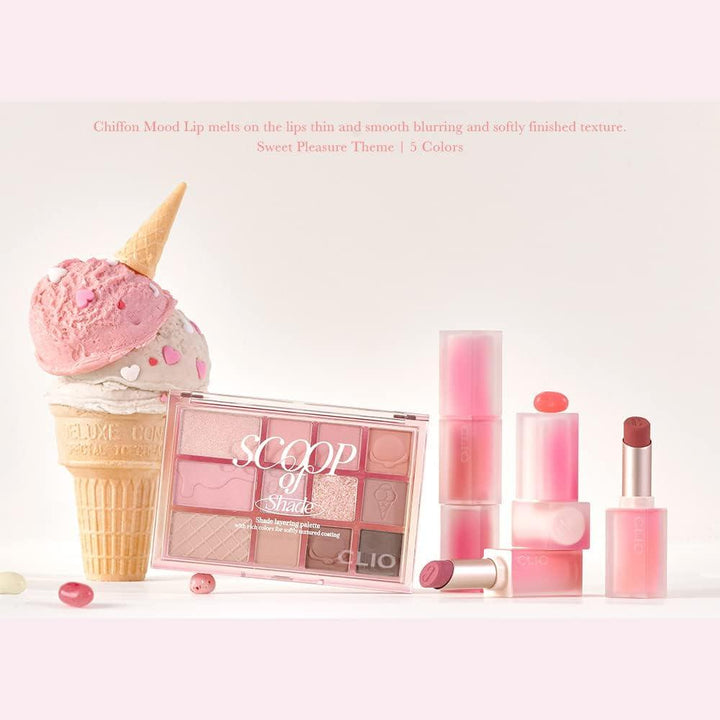 [Clio] Chiffon Mood Lip #08 Tangerine Tarte