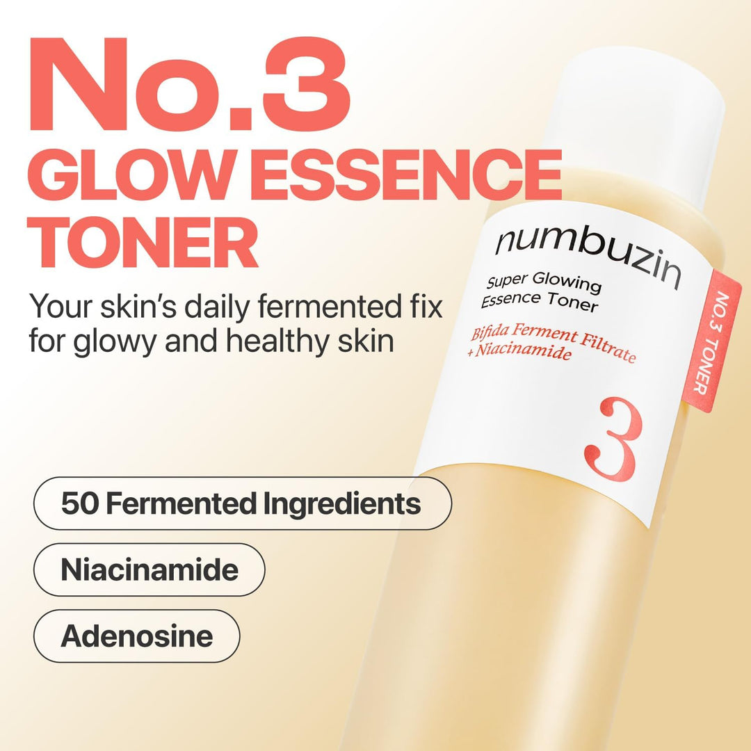 [Numbuzin] No.3 Super Glowing Essence Toner 200ml