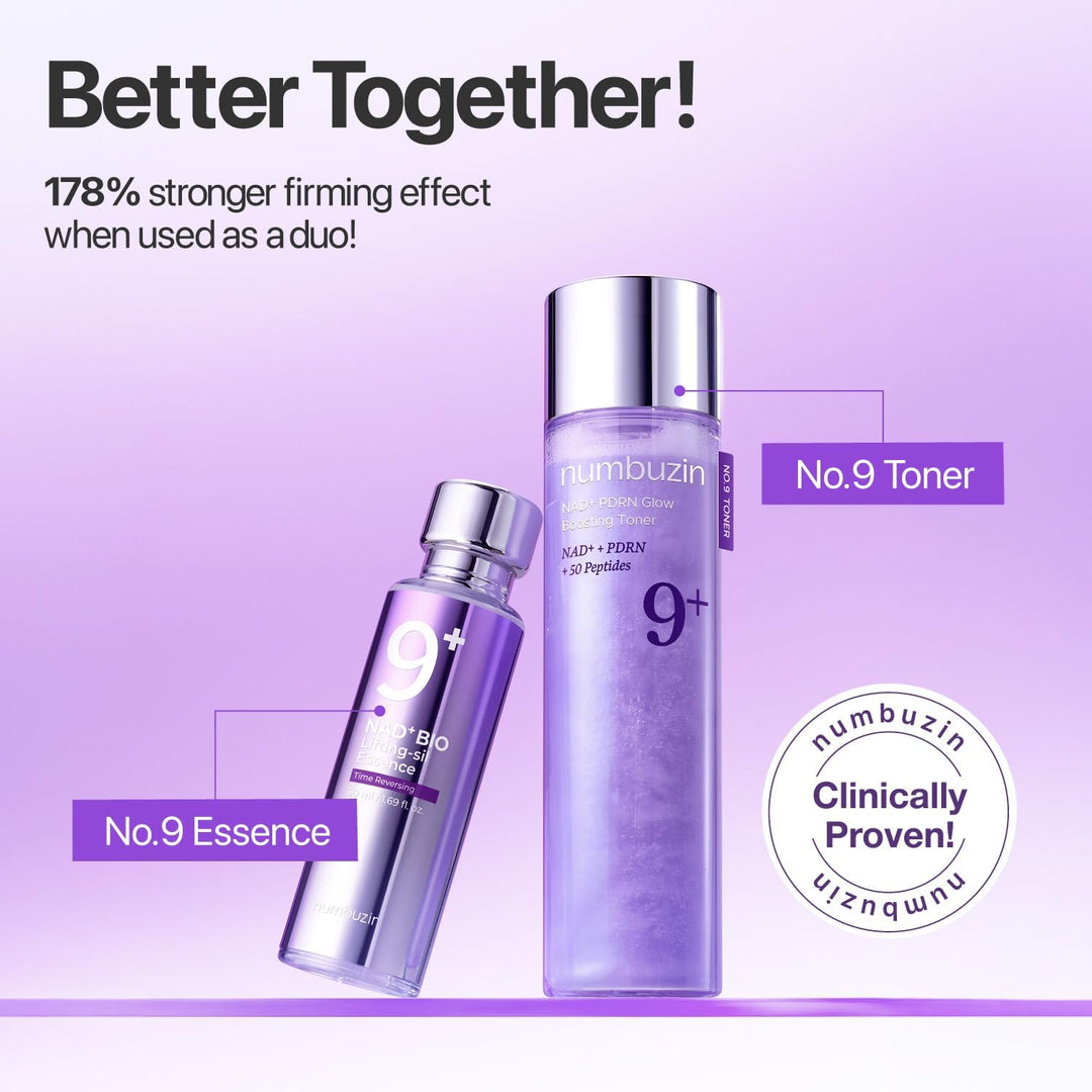 [Numbuzin] No.9 NAD+ PDRN Glow Boosting Toner 150ml