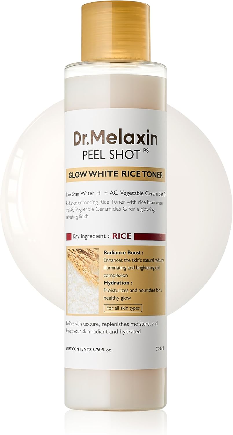 [Dr.Melaxin]  Peel Shot Glow Rice Toner 200ml