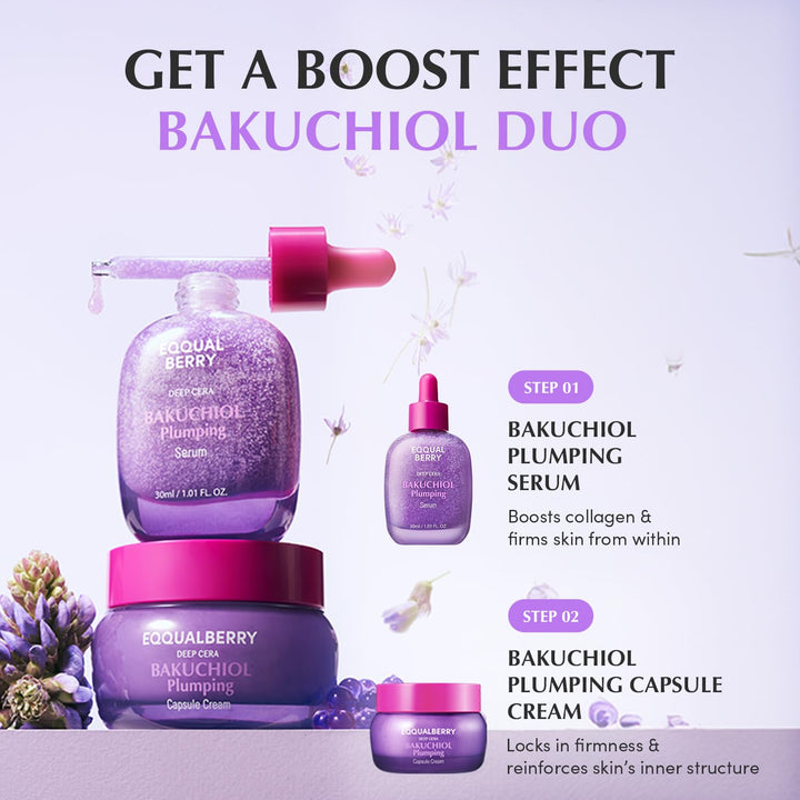 [EQQUALBERRY]  Deep Cera Bakuchiol Plumping Serum 30ml