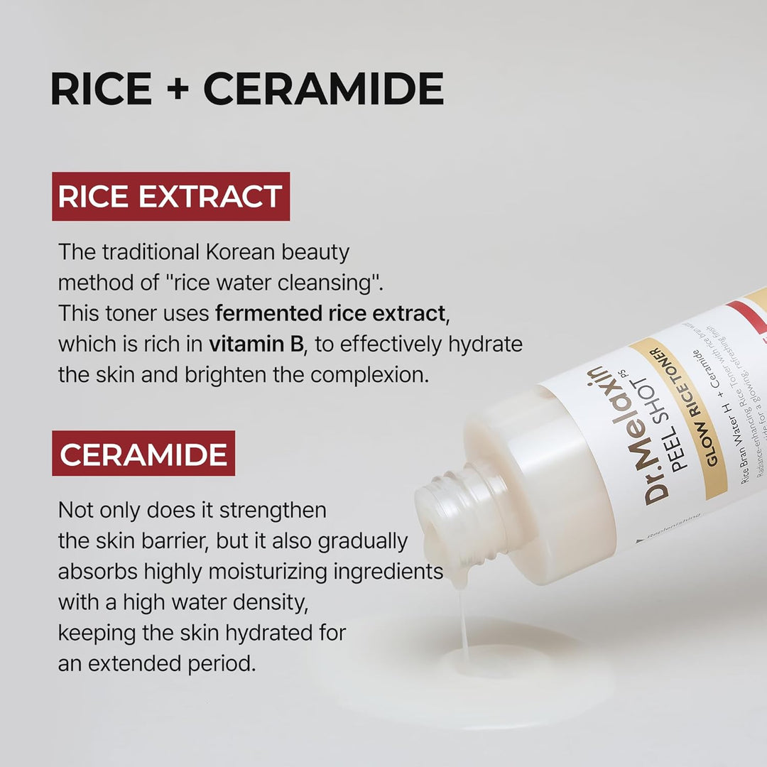 [Dr.Melaxin]  Peel Shot Glow Rice Toner 200ml