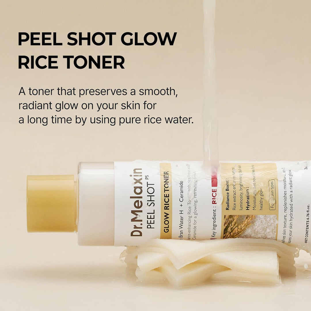 [Dr.Melaxin]  Peel Shot Glow Rice Toner 200ml