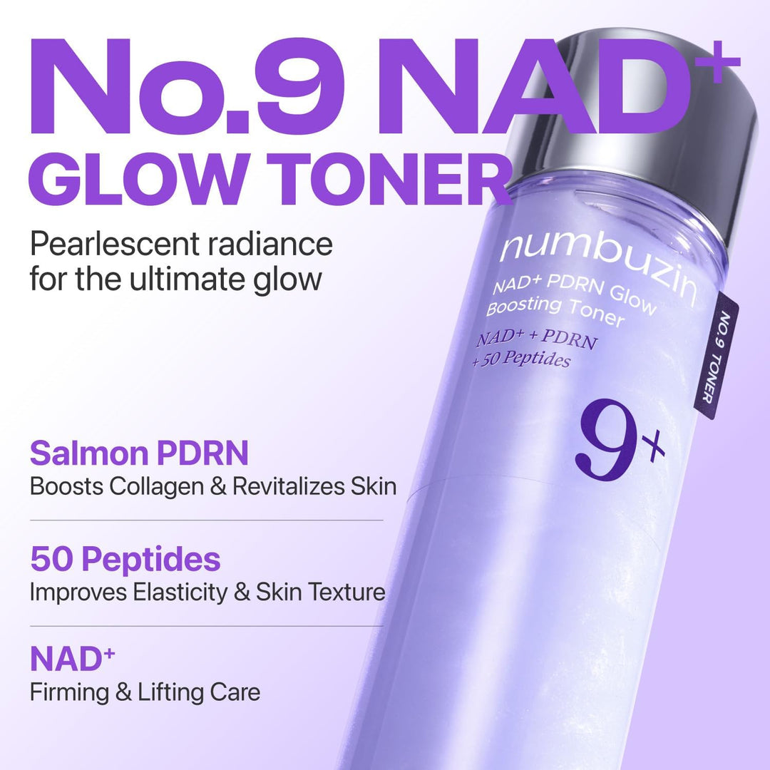[Numbuzin] No.9 NAD+ PDRN Glow Boosting Toner 150ml