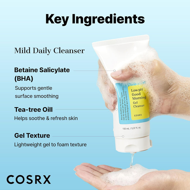 [COSRX]  Low pH Good Morning Gel Cleanser 150ml