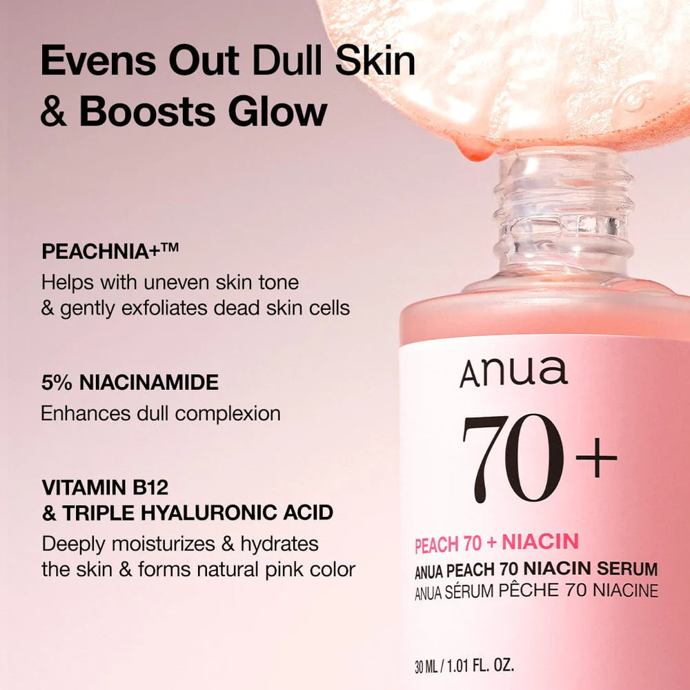 [Anua] PEACH 70% NIACINAMIDE SERUM 30ml