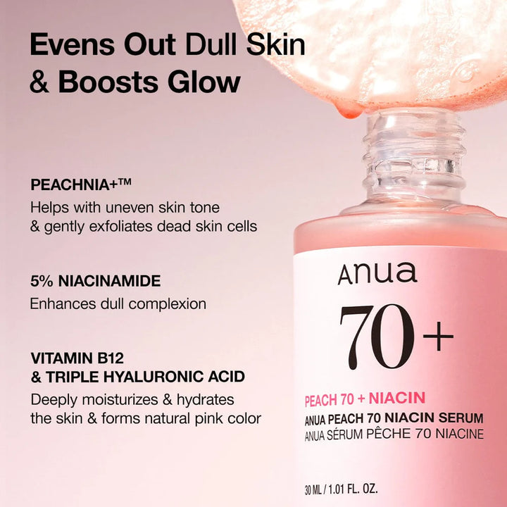 [Anua] PEACH 70% NIACINAMIDE SERUM 30ml